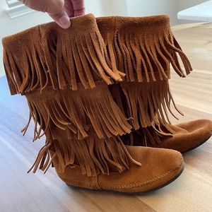 Fringy Boots